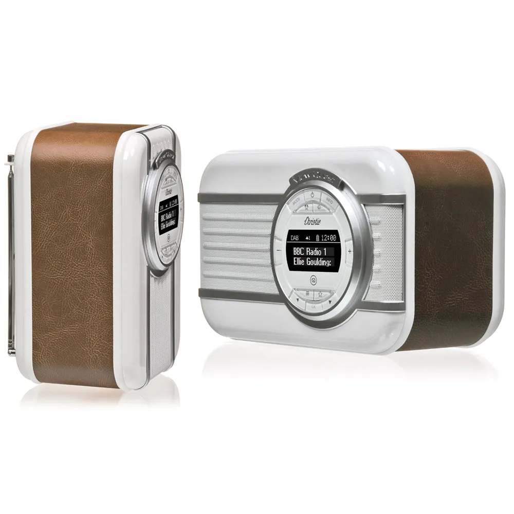 VQ Quest DAB  Radio with NFC & Bluetooth Speaker Christie  (Brown)