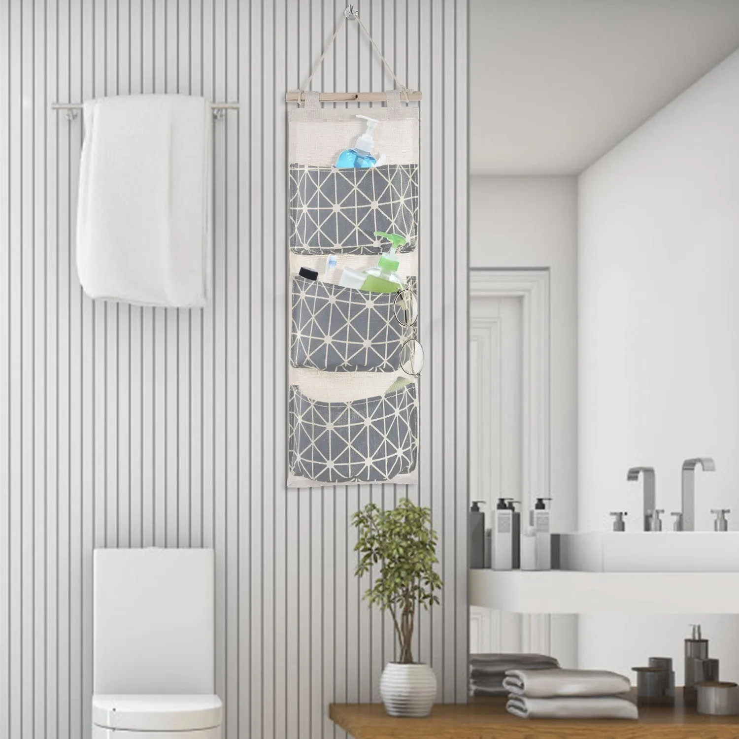 Wall Mounted Storage Bag Door Closet