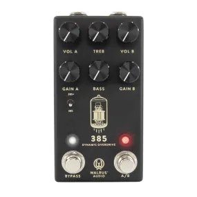 Walrus Audio 385 Overdrive MKII Effect Pedal, Black