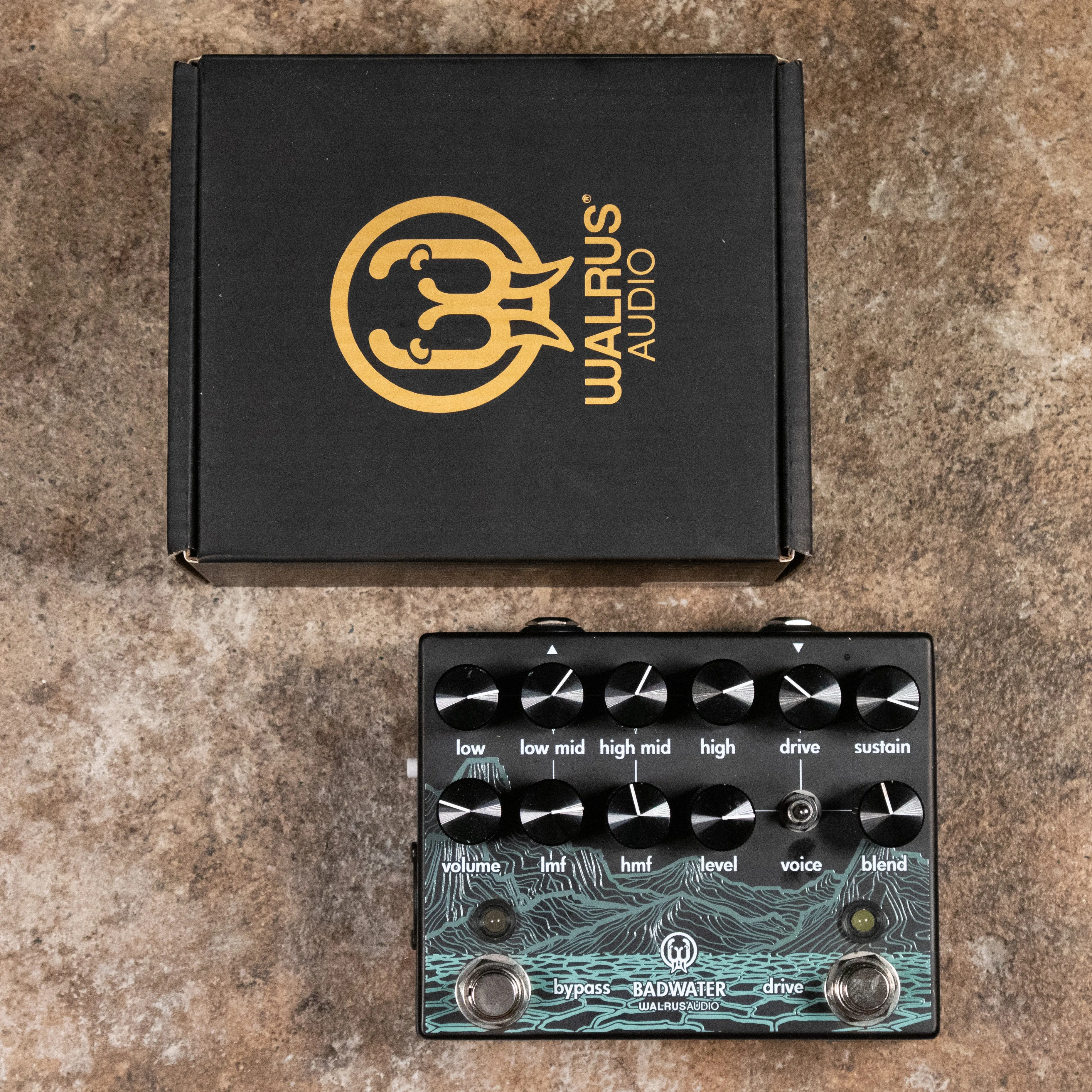 Walrus Audio Badwater Bass Preamp and D.I. Pedal w/Box - Used