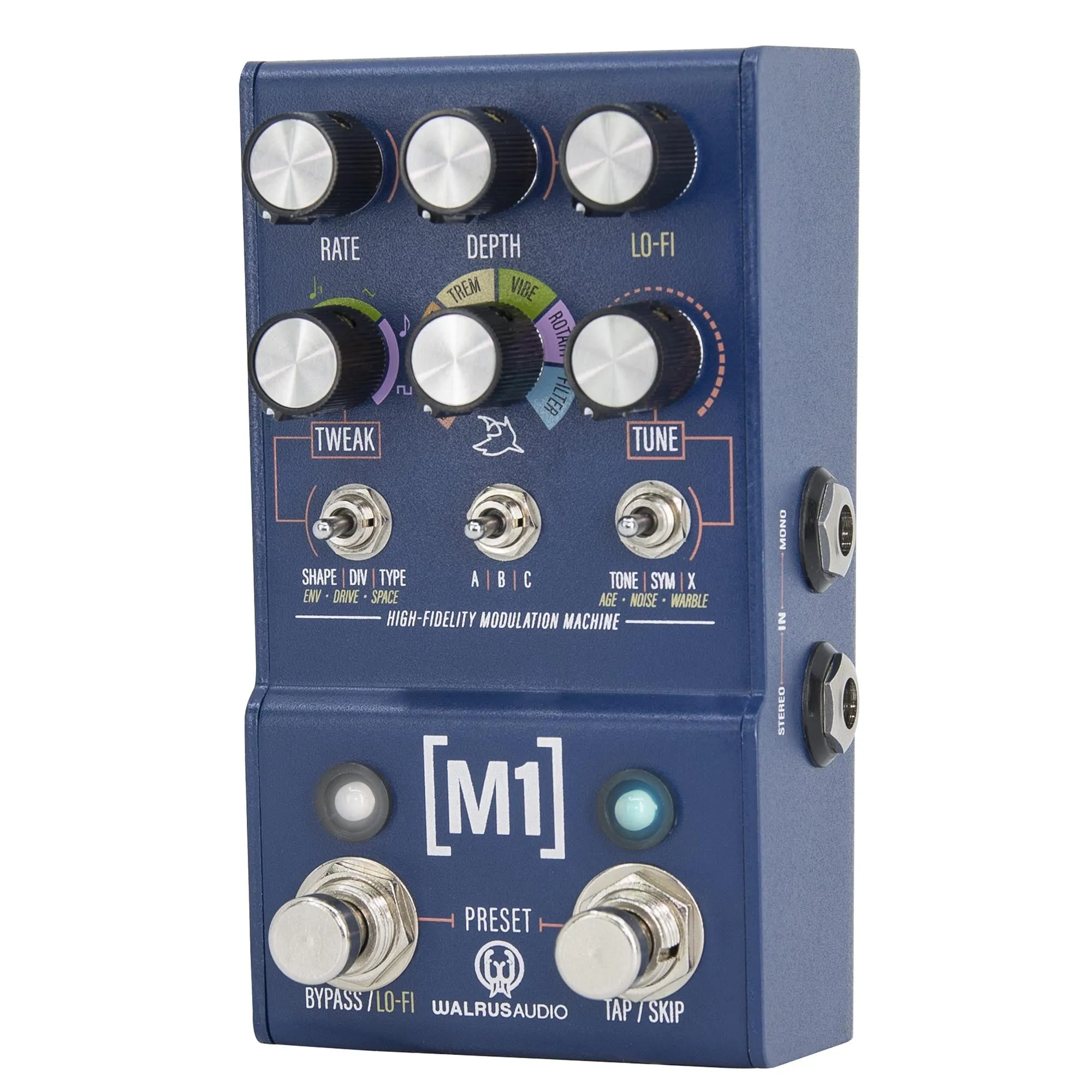 Walrus Audio Mako Series M1 High-Fidelity Modulation Machine