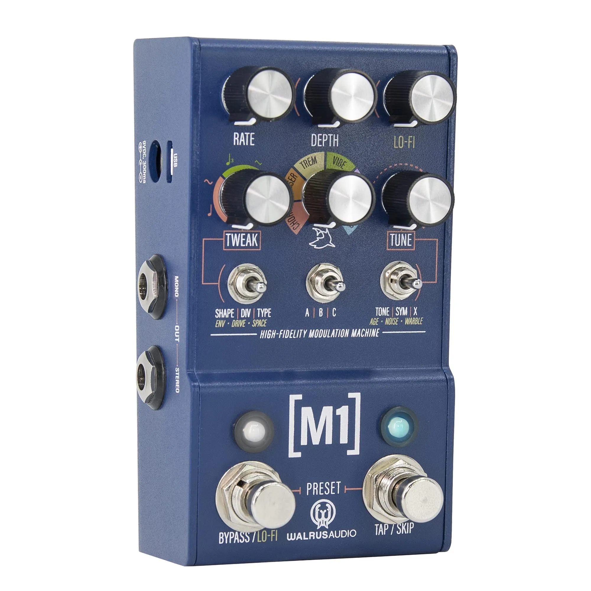 Walrus Audio Mako Series M1 High-Fidelity Modulation Machine