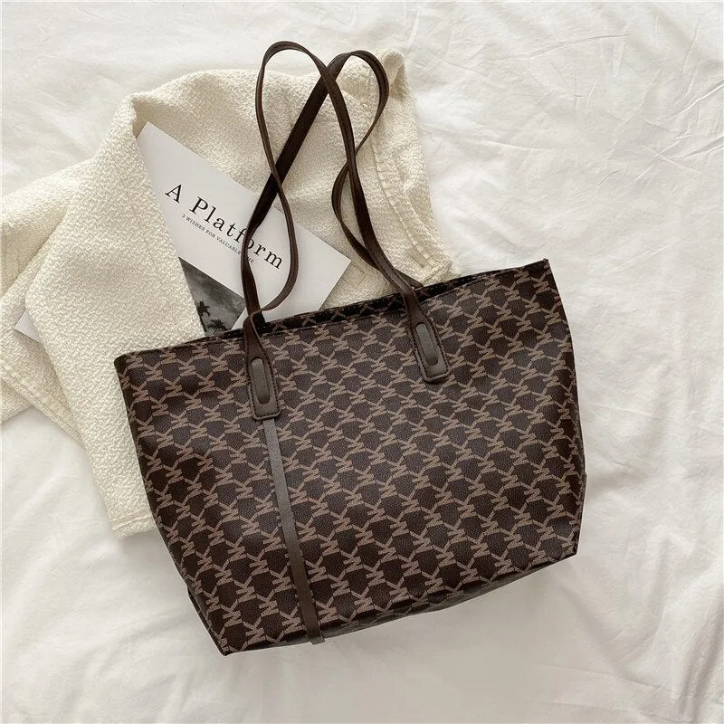 Women's Simple Tote Bag Shoulder Bag