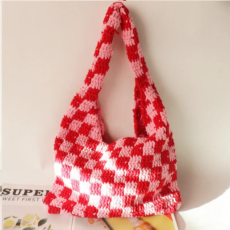 Women's Woven Shoulder Bag