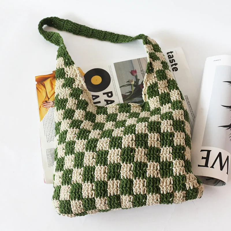 Women's Woven Shoulder Bag