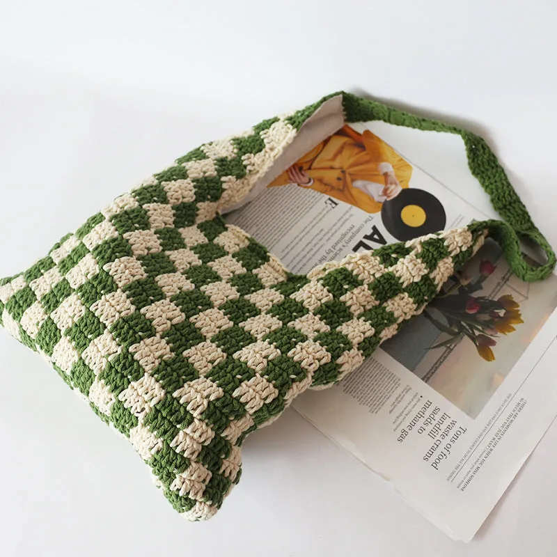 Women's Woven Shoulder Bag