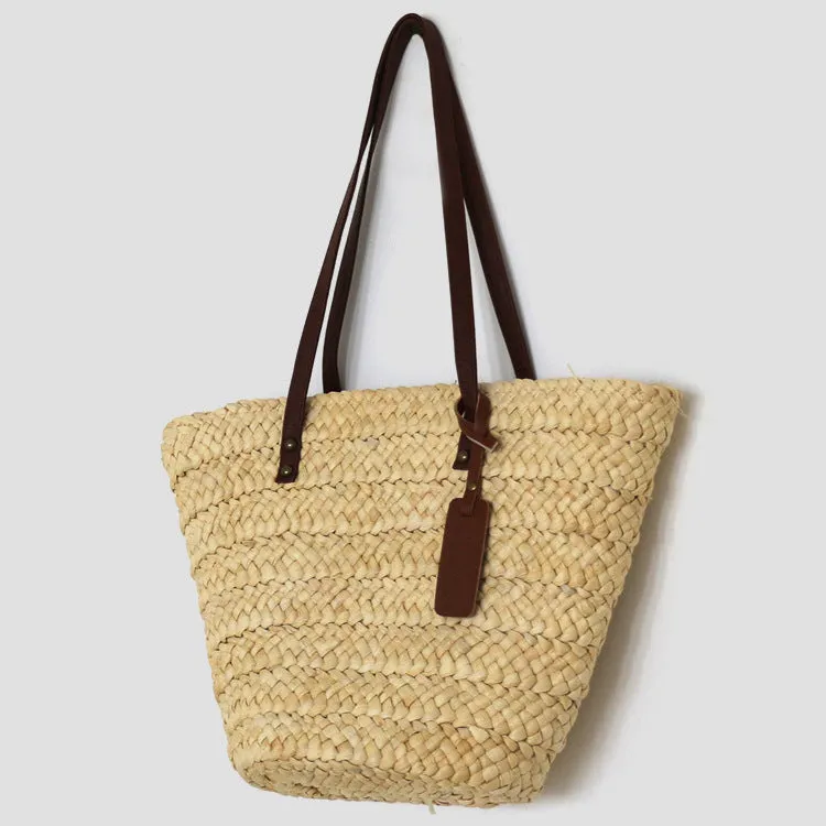 Women's Woven Tote Beach Bag