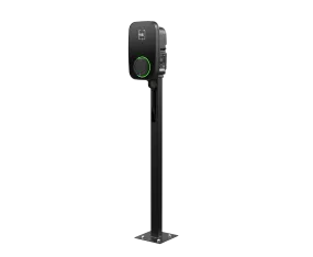 Zura/WallPod/QUBEV Smart Mounting Post | Fits up to 2 Chargers